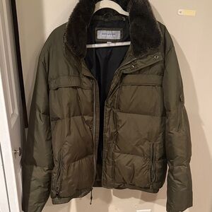 Marc New York Khaki Puffer Jacket